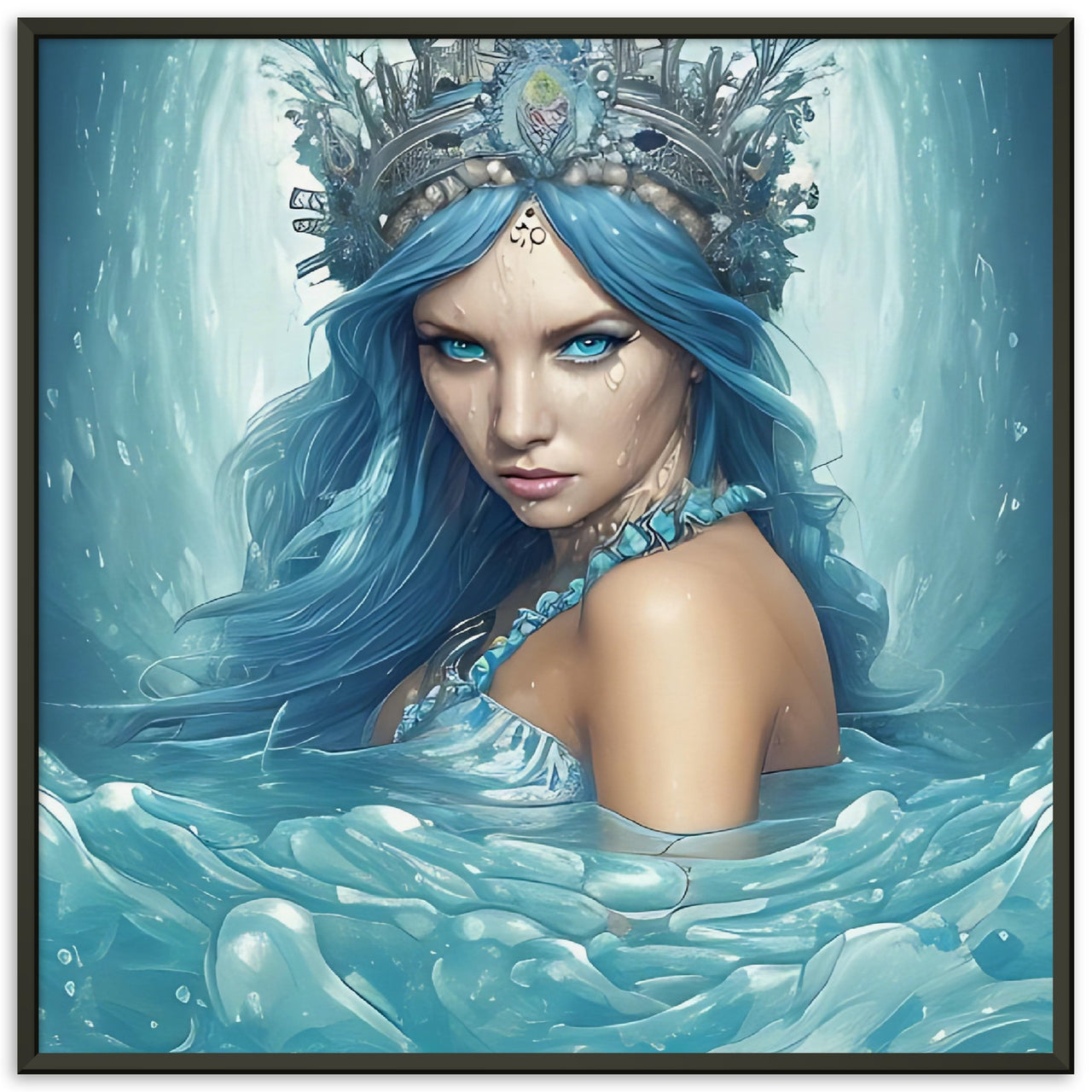 Affiche cadre métal - The Mermaid ŪA