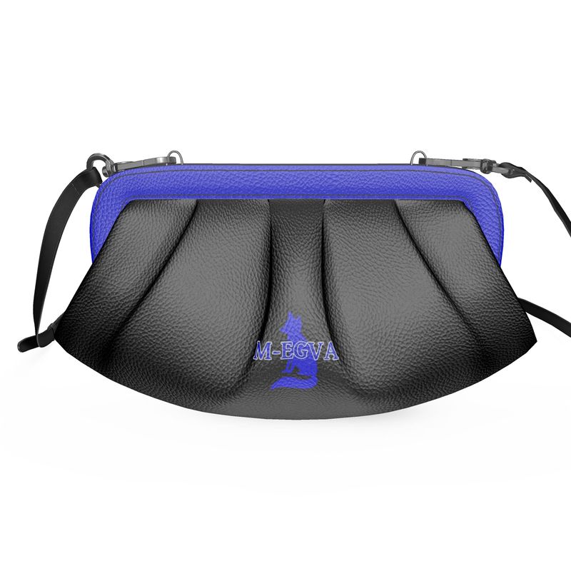 Sac cadre souple plissé cuir - Blue Fox