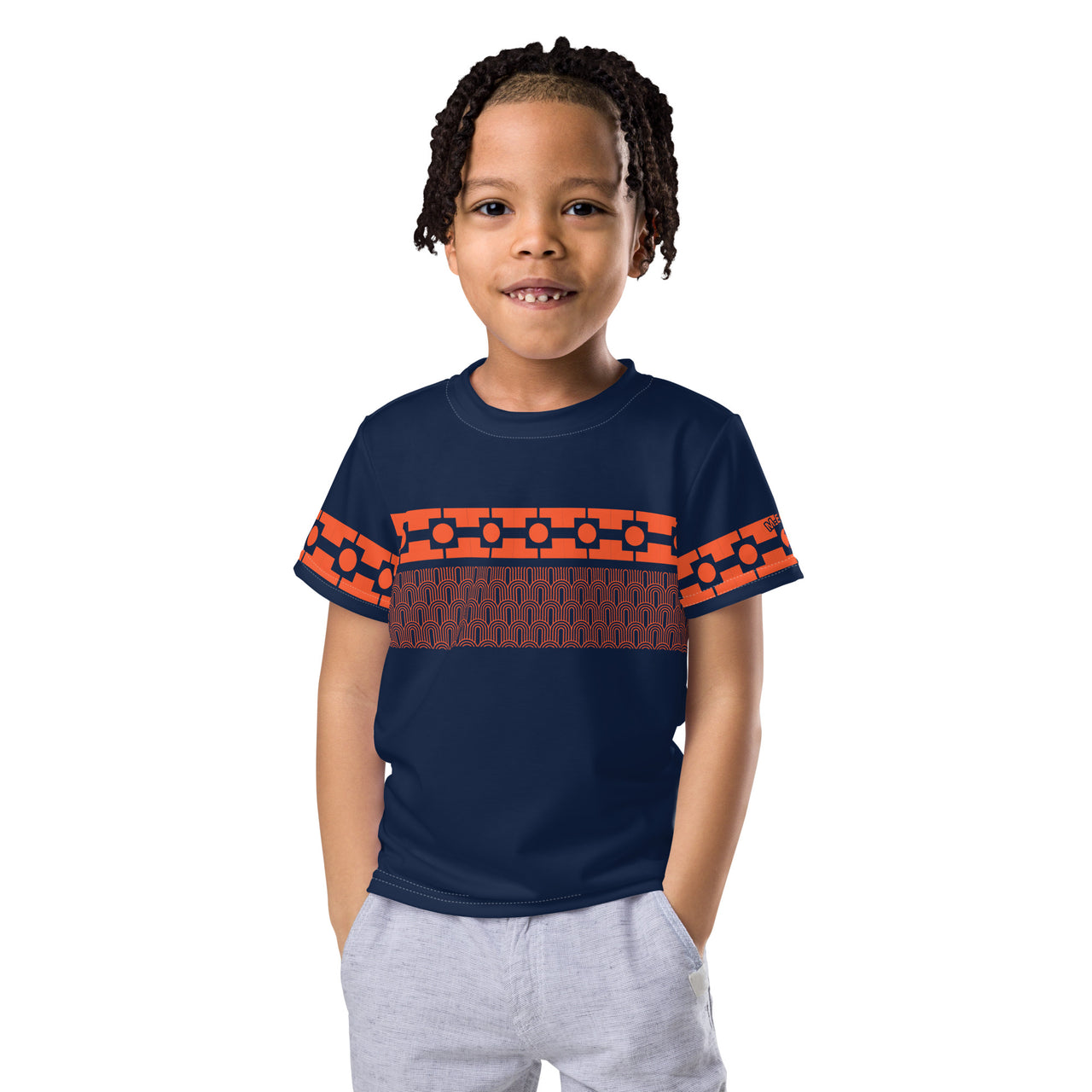 T-shirt enfant - Square BM-Orange