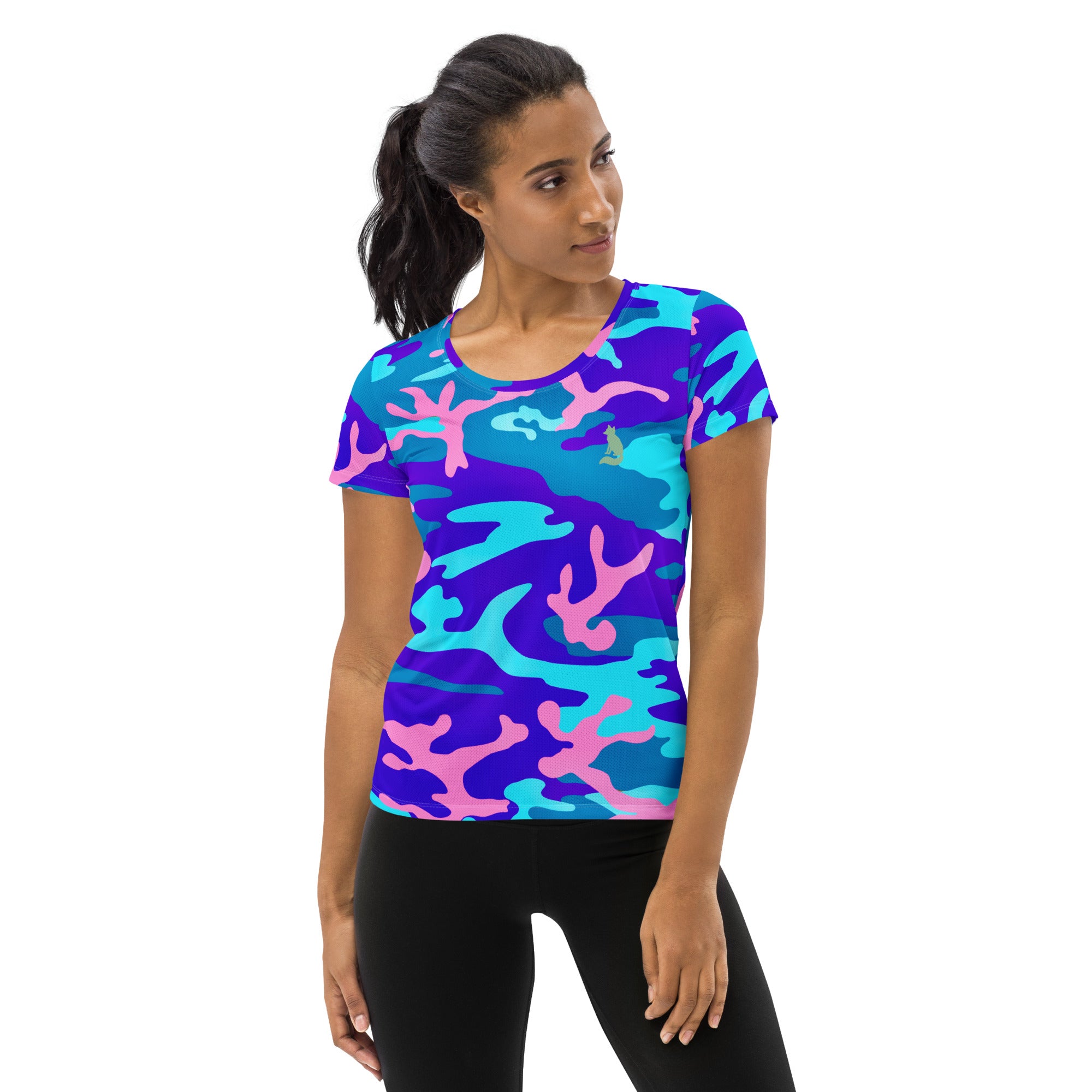 T shirt discount long sport femme