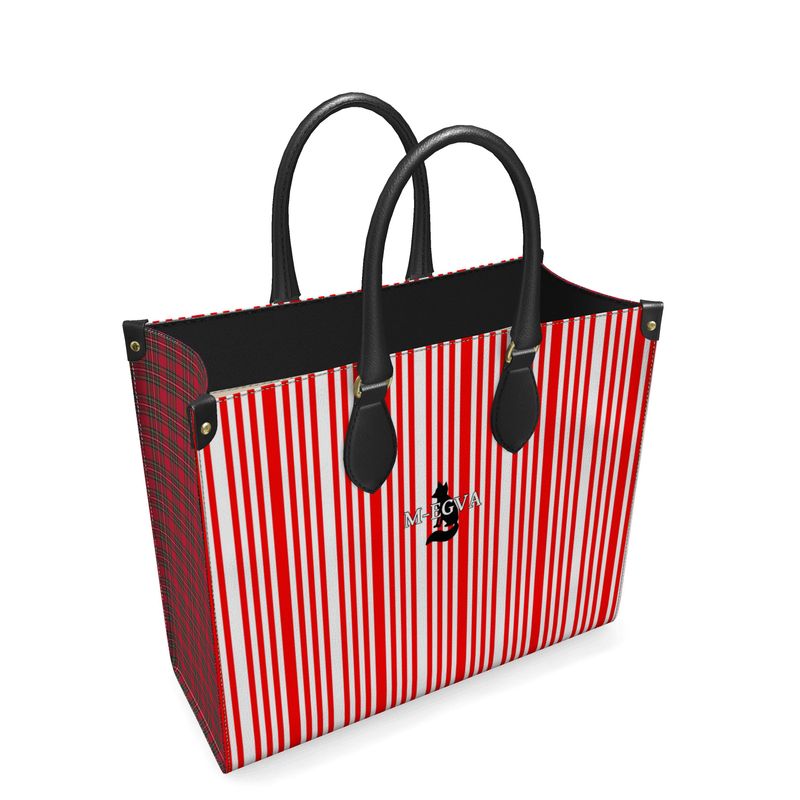 Cabas cuir - Stripy