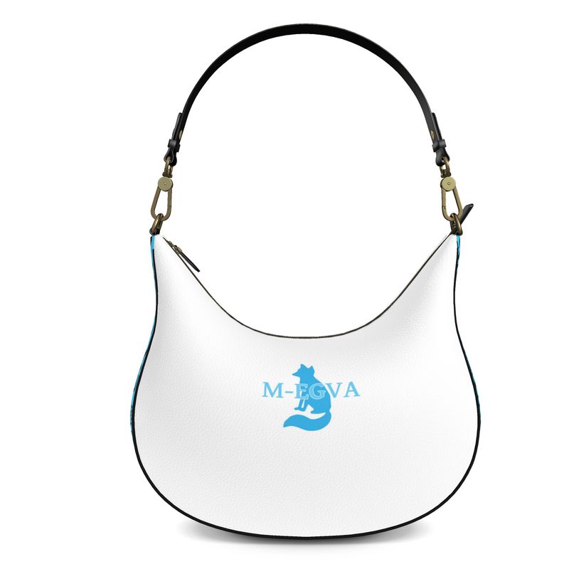 Sac Curve cuir - Blue Fox