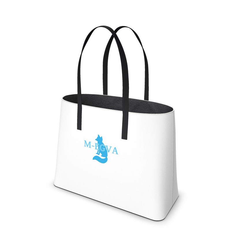 Cabas Algedi cuir - Blue Fox