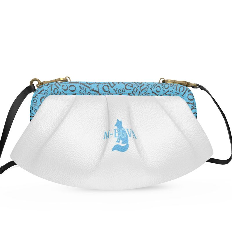 Sac cadre souple plissé cuir - Blue Fox