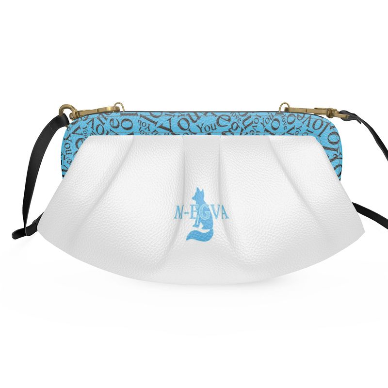 Sac cadre souple plissé cuir - Blue Fox
