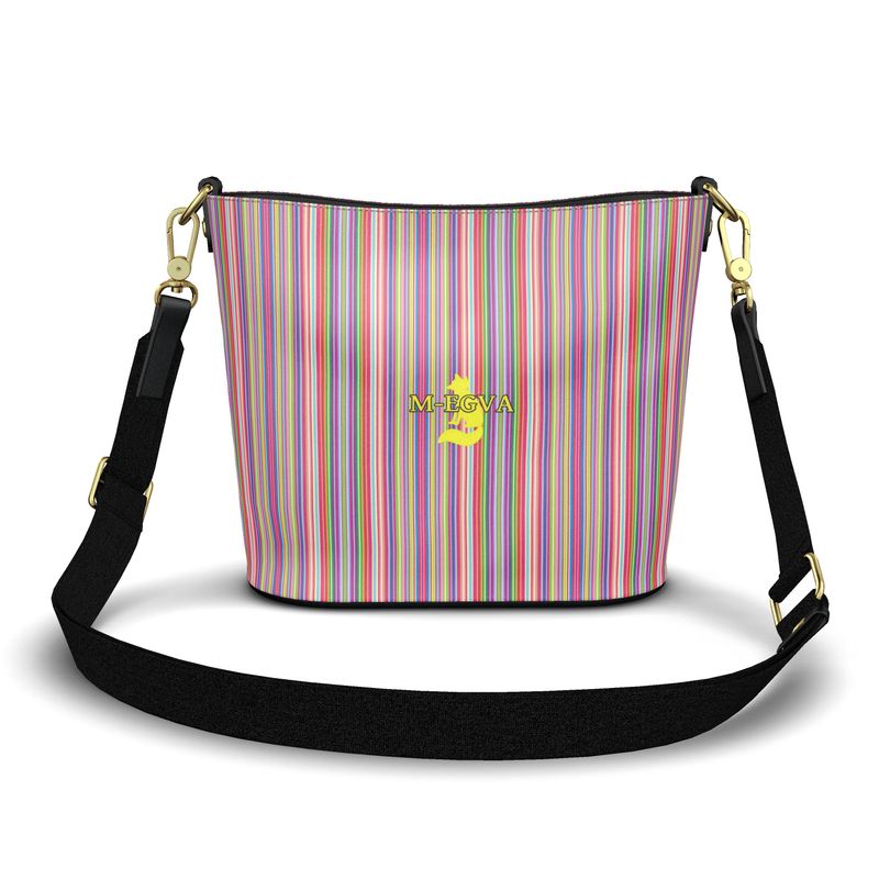 Cabas Seau cuir - Stripy