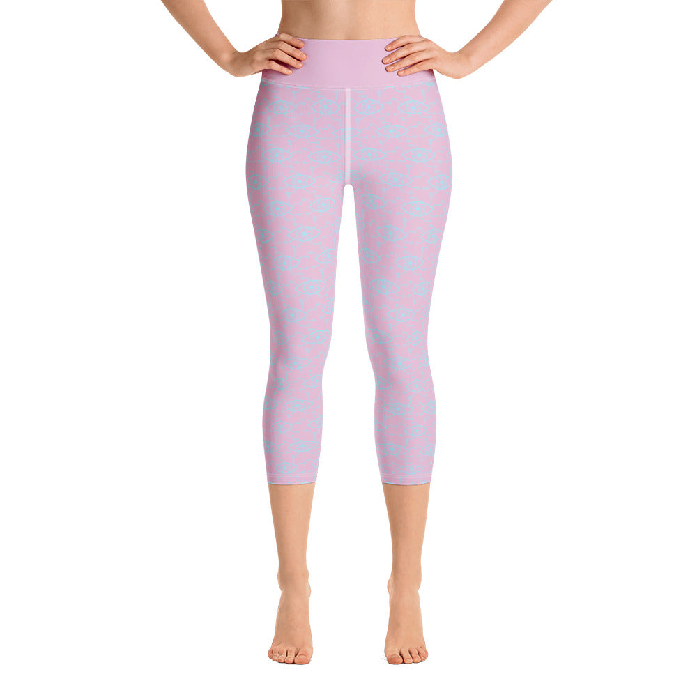 Legging Yoga court - Eyes