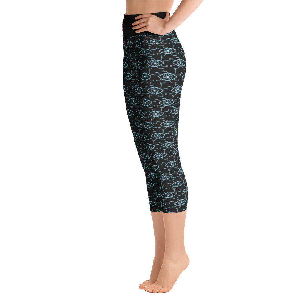 Legging Yoga court - Eyes